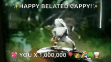Happy Belated GIF - Happy Belated Cappy GIFs