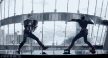 Captain America Avengers Endgame GIF - Captain America Avengers Endgame Cap Vs Cap GIFs