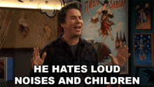 He Hates Loud Noises And Children Spencer Shay GIF - He Hates Loud Noises And Children Spencer Shay Icarly GIFs