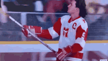 Derek Sutton Patrick Swayze GIF - Derek Sutton Patrick Swayze Hockey Stick GIFs