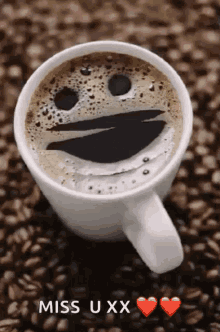 Coffee Smiley GIF