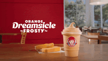 Wendys Orange Dreamsicle Frosty GIF - Wendys Orange Dreamsicle Frosty Frosty GIFs
