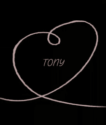 Tony Love GIF - Tony Love Heart GIFs