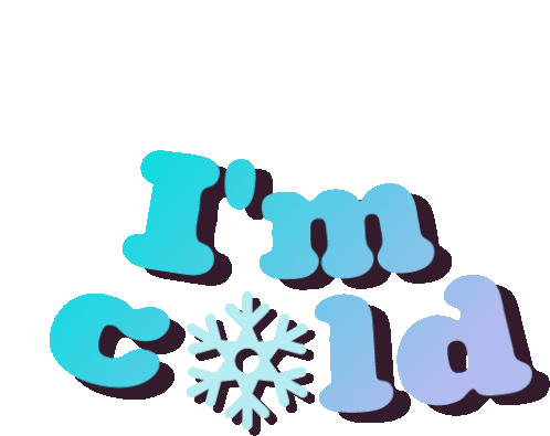 Im Cold Freezing Sticker - Im Cold Freezing Its Cold Stickers