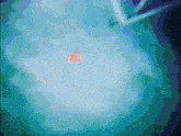 a computer generated image of a blue background