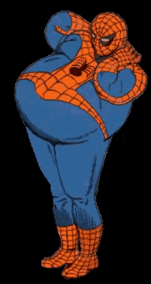 Spiderman Fat GIF - Spiderman Fat Dance GIFs
