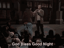 Def Comedy Jam Russell Simmons GIF - Def Comedy Jam Russell Simmons God Bless Good Night GIFs
