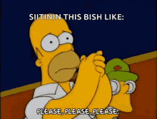 Homer Simpson The Simpsons GIF - Homer Simpson The Simpsons Please GIFs