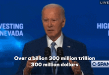 Joe Biden Million GIF - Joe Biden Million Trillion GIFs