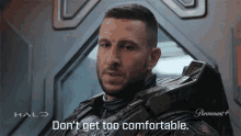 Dont Get Too Comfortable Master Chief GIF
