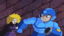 Mega Man Capcom GIF - Mega Man Capcom Running GIFs