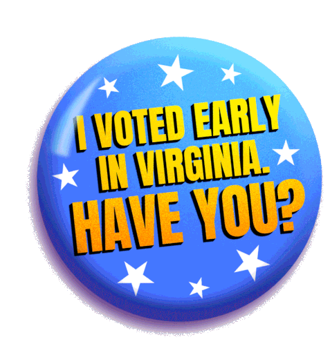Im Voting Terry Mcauliffe Virginia Sticker - Im Voting Terry Mcauliffe Virginia Va Stickers