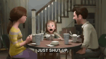 Just Shut Up GIF - Inside Out Pixar Stfu GIFs
