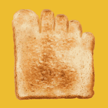 toast toes bread