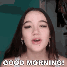 Good Morning Fiona Frills GIF - Good Morning Fiona Frills Fiona Frills Vlog GIFs
