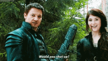 Hansel And Gretel Witch Hunters Hansel Grimm GIF - Hansel And Gretel Witch Hunters Hansel Grimm Would You Shut Up GIFs