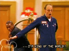 King Of The World Suite Life GIF - King Of The World Suite Life GIFs