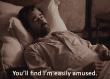 You'Ll Find I'M Easily Amused GIF - The Beguiled Colin Farrell Amusing GIFs