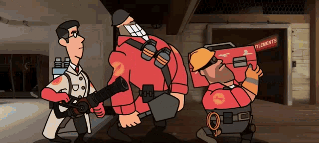 Made a TF2/ Dr. Livesey animation for my latest video! : r/tf2