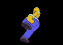 Homer Running GIF - Homer Running GIFs