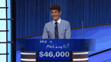 Jeopardy Jeopardy Champion GIF - Jeopardy Jeopardy Champion Matt Amodio GIFs