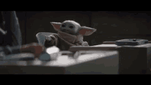 Baby Yoda Want Star GIF