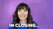 Your Happy Workplace Wendy Conrad GIF - Your Happy Workplace Wendy Conrad In Closing GIFs