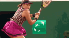 Jelena Ostapenko Backhand GIF - Jelena Ostapenko Backhand Tennis GIFs