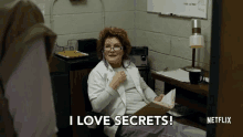 i love secrets confession admitting excited orange is the new black