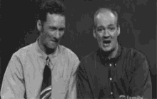 Manly Giggles GIF - Whose Line Is It Anyway Ryan Colin GIFs