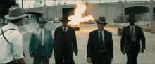 mafia squad explosion explode smoke