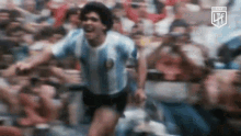 Celebrando Diego Maradona GIF - Celebrando Diego Maradona Liga Profesional De Fútbol De La Afa GIFs