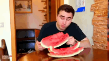 watermelon summer eating nomnom