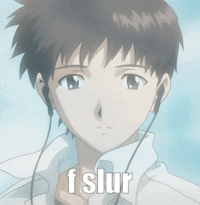 Shinji Shinji F GIF - Shinji Shinji F Shinji Slur GIFs