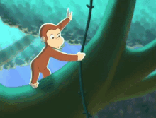 Swinging Monkey Cartoon GIFs | Tenor