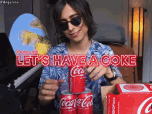 Coke Aidan Coke Is Better GIF - Coke Aidan Coke Is Better Lets Have A Coke GIFs