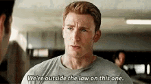 Were Outside The Law On This One The Avengers GIF