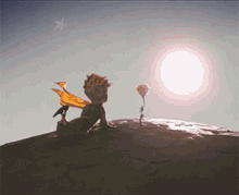noite little prince sunset