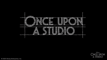 Once Upon A Studio Title Intro GIF