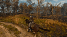 Riding A Horse Geralt Of Rivia GIF - Riding A Horse Geralt Of Rivia Roach GIFs