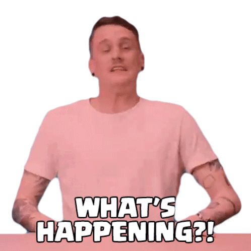 Whats Happening Max Sticker - Whats Happening Max Clash Royale Stickers