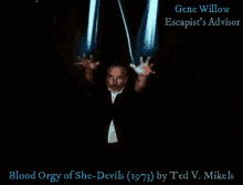 blood orgy of she devils ted v mikels gene willow escapists advisor exploitation movie
