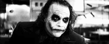 The Joker Stare GIF - The Joker Stare Thinking GIFs