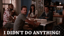 New Girl Didnt Do Anything GIF - New Girl Didnt Do Anything Nothing GIFs