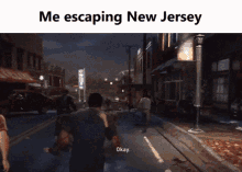 New Jersey Me Escaping New Jersey GIF - New Jersey Me Escaping New Jersey The Last Of Us GIFs
