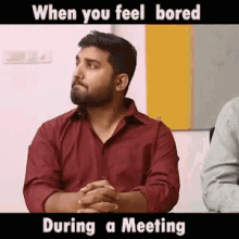 Chillmaama Boring GIF - Chillmaama Boring Meeting GIFs