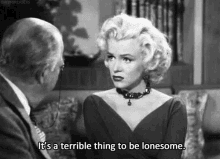 Lonely Terrible GIF - Lonely Terrible Marilyn Monroe GIFs