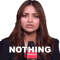 Nothing Jiya Shankar Sticker - Nothing Jiya Shankar Pinkvilla Stickers