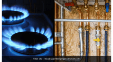 gas company propane gas fire flame