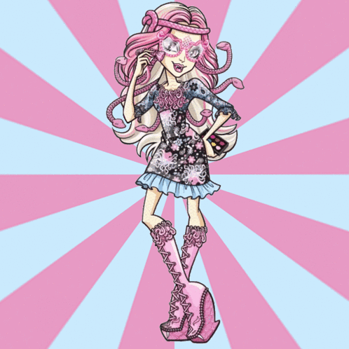 Monster High G1 GIF - Monster High G1 Viper - Discover & Share GIFs